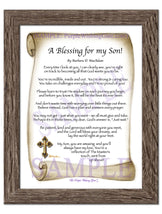 A Blessing for my Son! (child-adult) - Gifts for Son - PurpleWishingGate.com