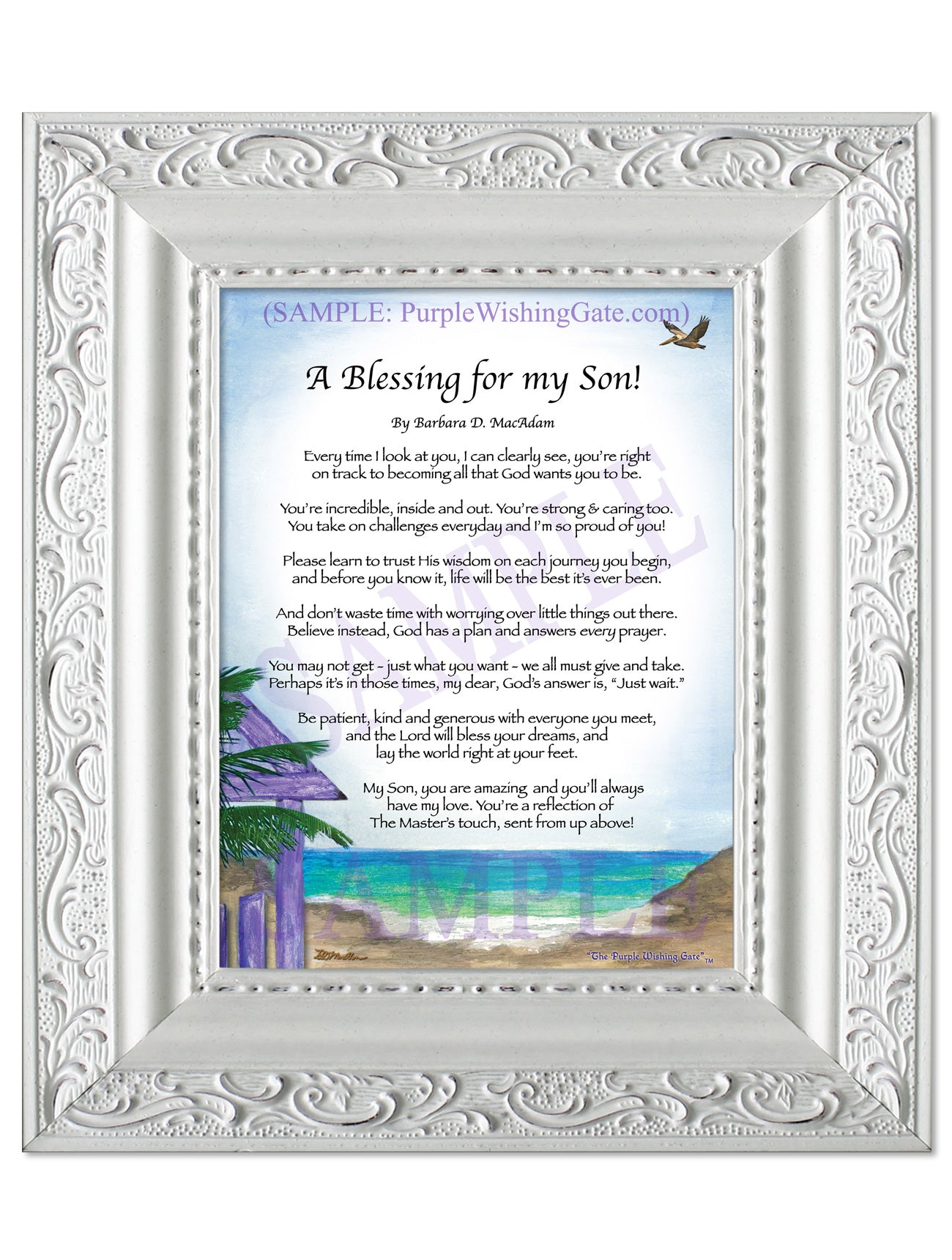 A Blessing for my Son! (child-adult) - Gifts for Son - PurpleWishingGate.com