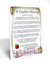 A Teacher's Blessing - Teacher's Gift - PurpleWishingGate.com