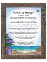 Woman of Strength - Sister-Women Gift - PurpleWishingGate.com
