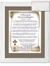 A Blessing for My Granddaughter (baby) - Baby Gift - PurpleWishingGate.com