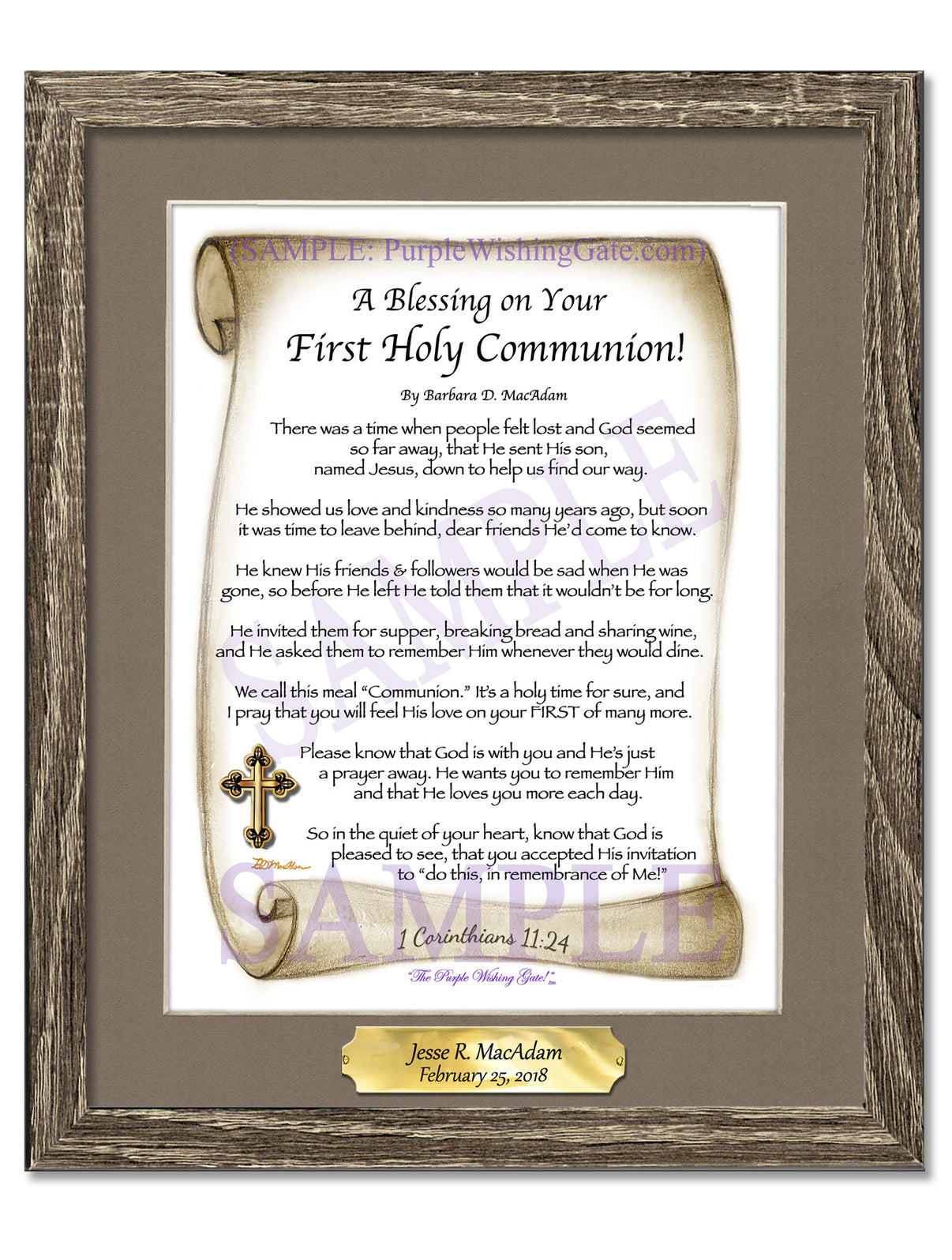 A Blessing on Your First Holy Communion