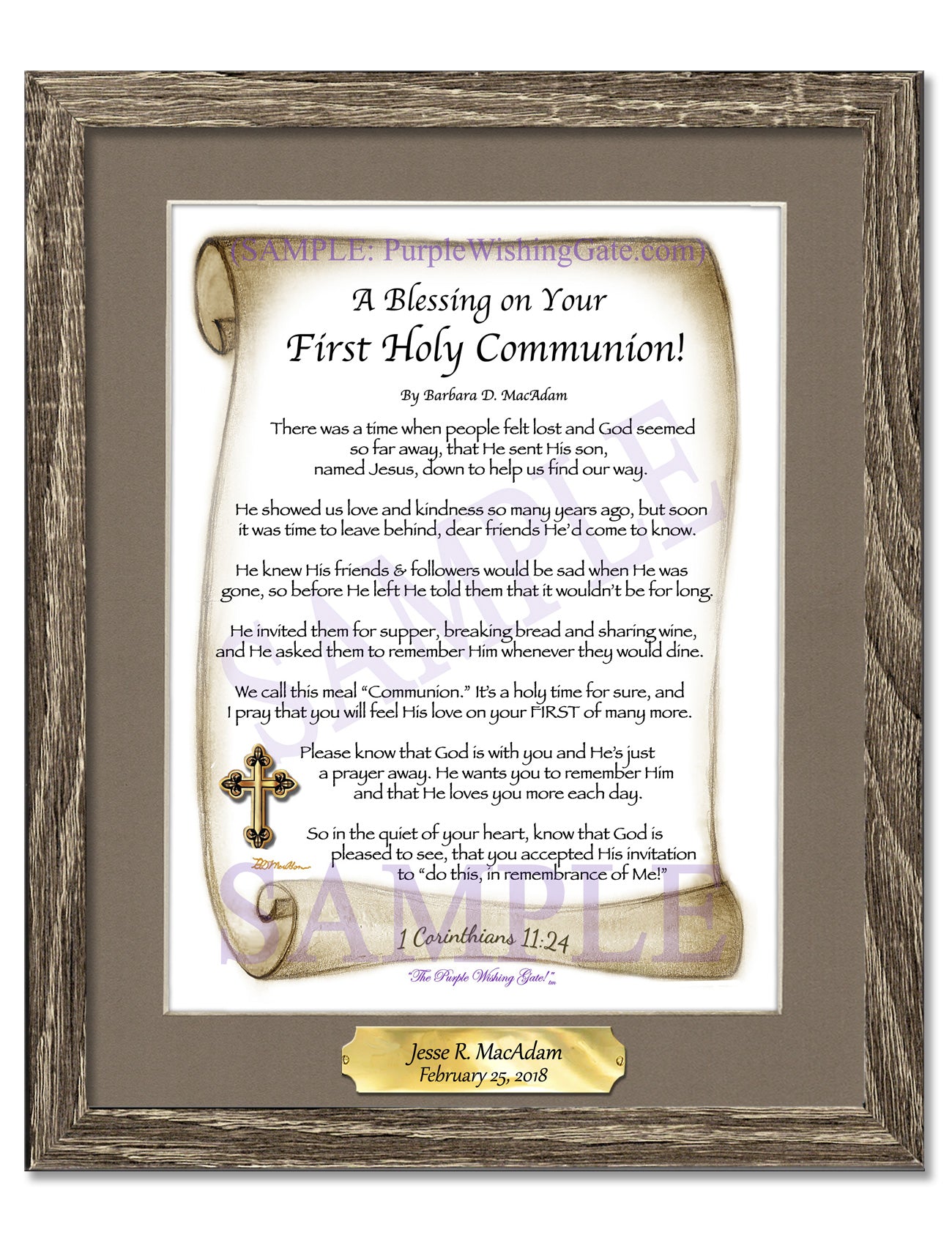 A Blessing on Your First Holy Communion