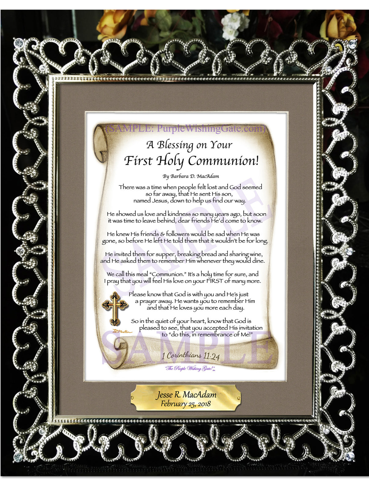 A Blessing on Your First Holy Communion