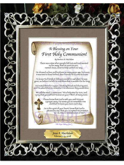 A Blessing on Your First Holy Communion