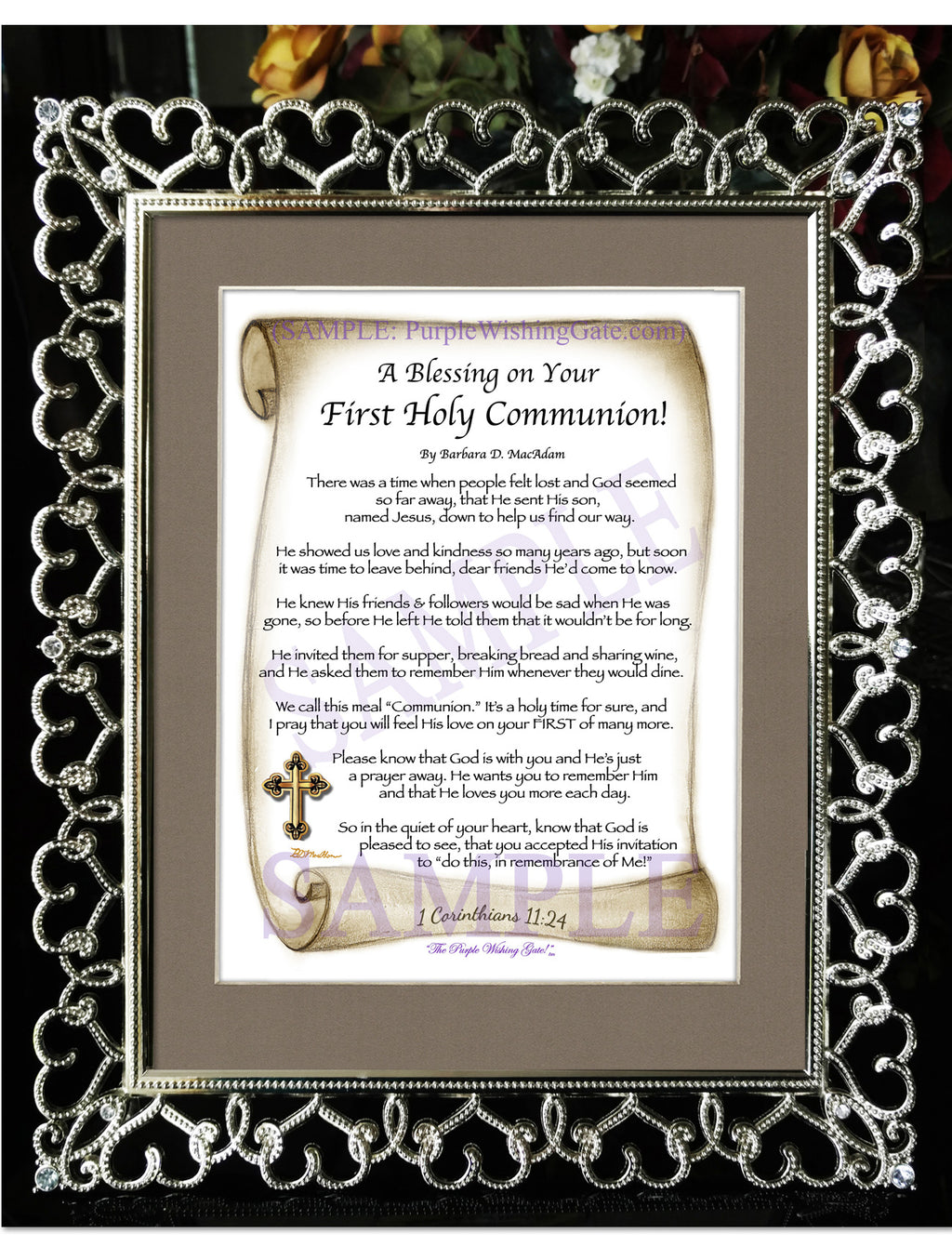 A Blessing on Your First Holy Communion