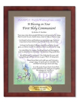 A Blessing on Your First Holy Communion