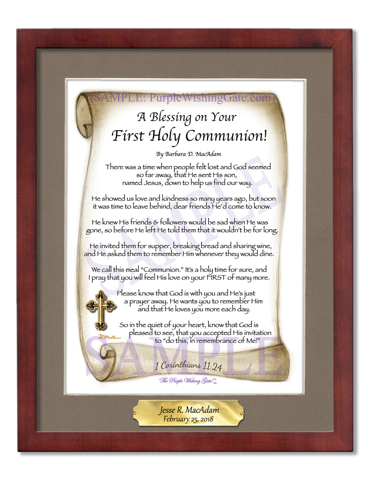 A Blessing on Your First Holy Communion