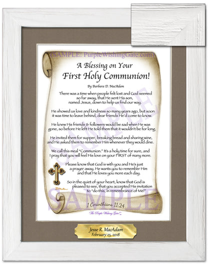 A Blessing on Your First Holy Communion