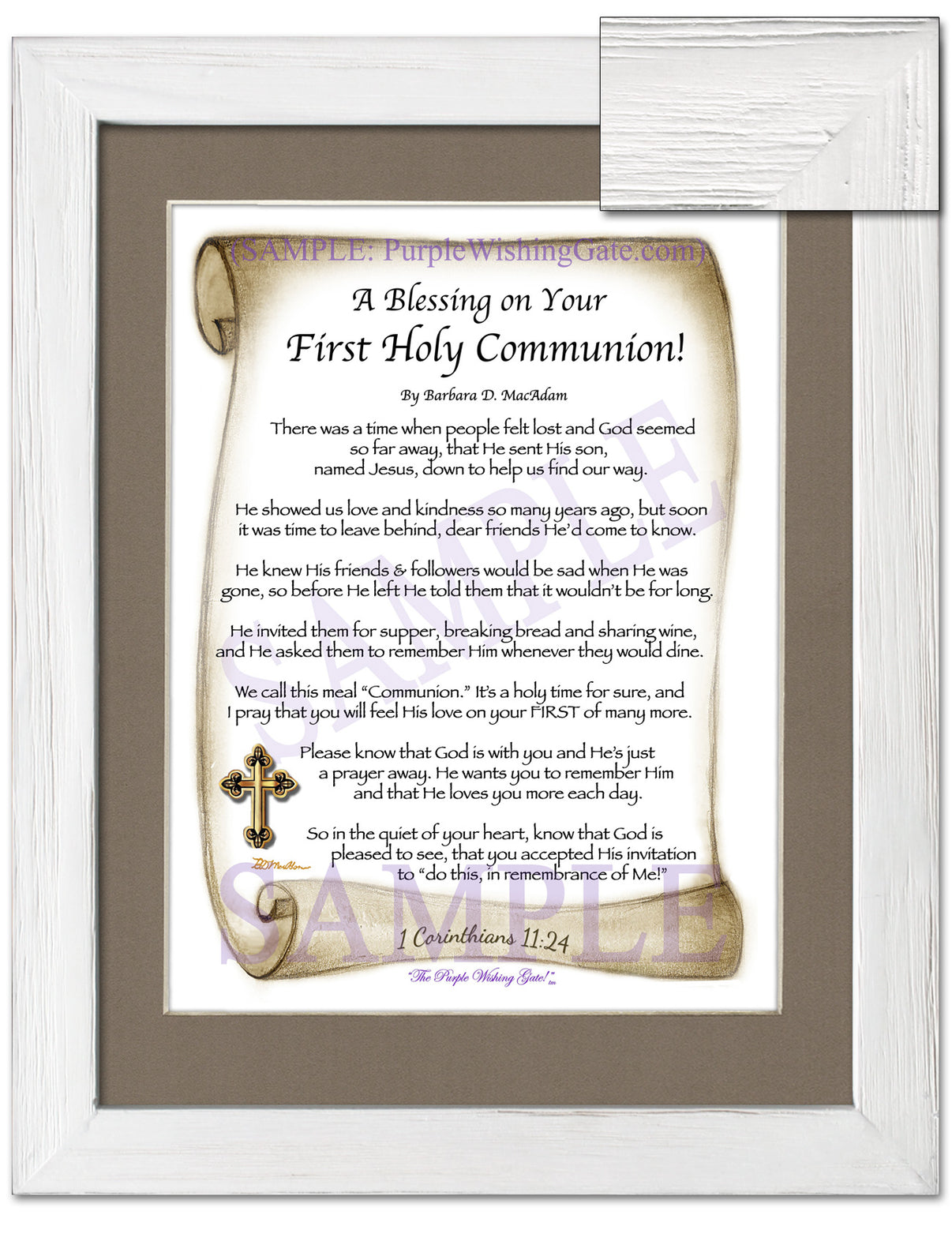 A Blessing on Your First Holy Communion