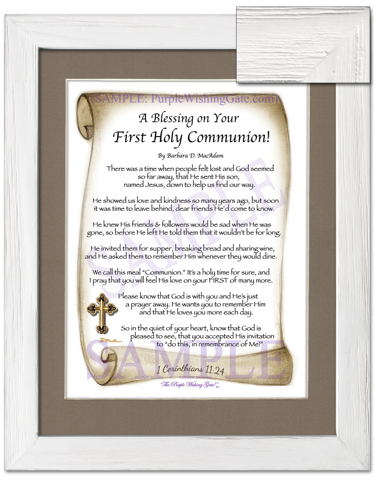 A Blessing on Your First Holy Communion