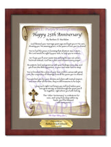 Happy 25th Anniversary! - Anniversary Gift - PurpleWishingGate.com