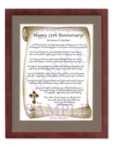 Happy 25th Anniversary! - Anniversary Gift - PurpleWishingGate.com