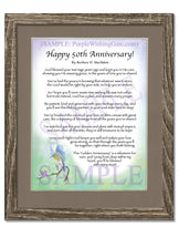 Happy 50th Anniversary! - Anniversary Gift - PurpleWishingGate.com