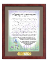 Happy 50th Anniversary! - Anniversary Gift - PurpleWishingGate.com