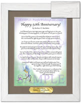 Happy 50th Anniversary! - Anniversary Gift - PurpleWishingGate.com
