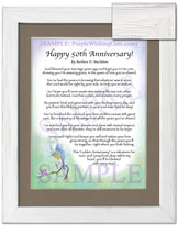 Happy 50th Anniversary! - Anniversary Gift - PurpleWishingGate.com