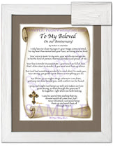 To My Beloved On our Anniversary! - Anniversary Gift - PurpleWishingGate.com