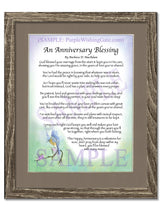 An Anniversary Blessing - Anniversary Gift - PurpleWishingGate.com