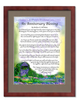 An Anniversary Blessing - Anniversary Gift - PurpleWishingGate.com