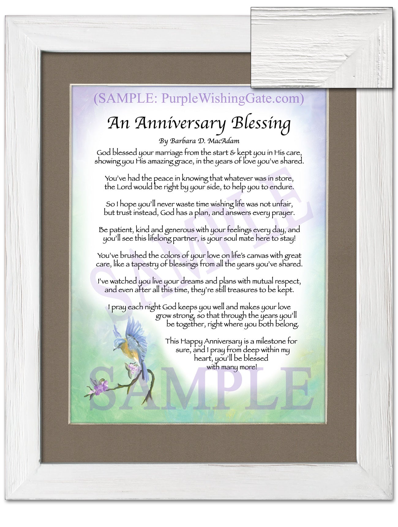 An Anniversary Blessing - Anniversary Gift - PurpleWishingGate.com