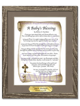 A Baby's Blessing - Baby Gift - PurpleWishingGate.com