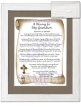 A Blessing for My Grandson (baby) - Baby Gift - PurpleWishingGate.com