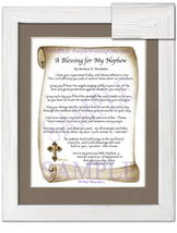 A Blessing for My Nephew (baby) - Baby Gift - PurpleWishingGate.com