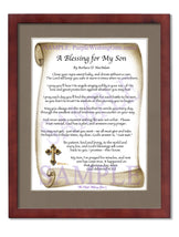 A Blessing for My Son (baby) - Baby Gift - PurpleWishingGate.com