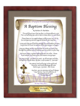 A Baptism Blessing - Baptism Gift - PurpleWishingGate.com