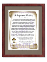 A Baptism Blessing - Baptism Gift - PurpleWishingGate.com