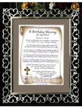 A Birthday Blessing! for my Sister - Birthday Gift - PurpleWishingGate.com