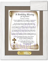 A Birthday Blessing! for my Sister - Birthday Gift - PurpleWishingGate.com