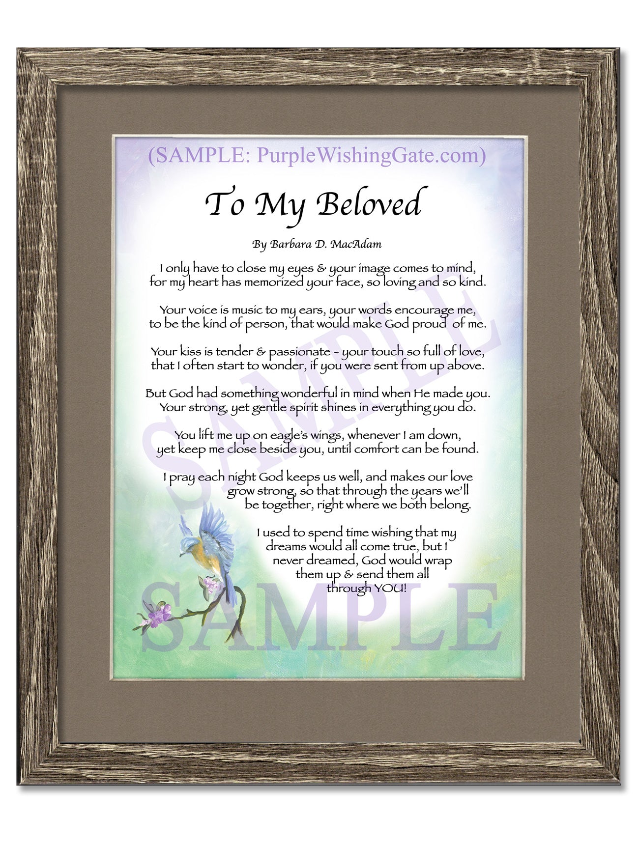 To My Beloved - Love Poem - PurpleWishingGate.com