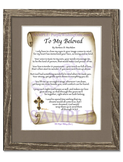 To My Beloved - Love Poem - PurpleWishingGate.com