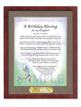 A Birthday Blessing for my Daughter! - Birthday Gift - PurpleWishingGate.com