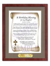 A Birthday Blessing for my Daughter! - Birthday Gift - PurpleWishingGate.com