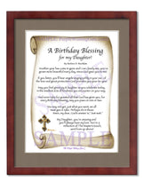 A Birthday Blessing for my Daughter! - Birthday Gift - PurpleWishingGate.com