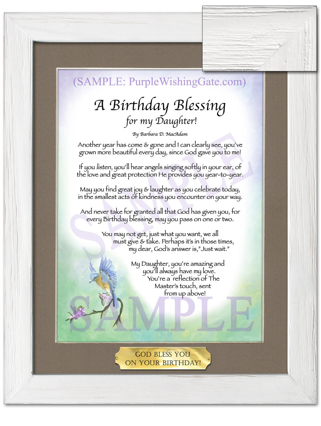 A Birthday Blessing for my Daughter! - Birthday Gift - PurpleWishingGate.com