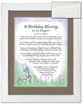 A Birthday Blessing for my Daughter! - Birthday Gift - PurpleWishingGate.com
