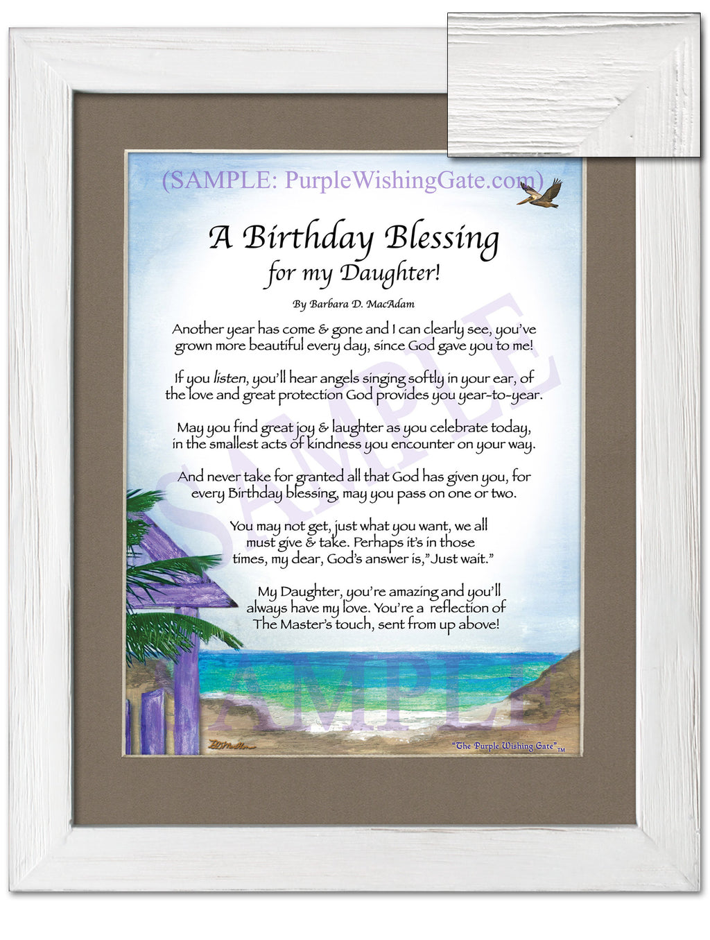 A Birthday Blessing for my Daughter! - Birthday Gift - PurpleWishingGate.com