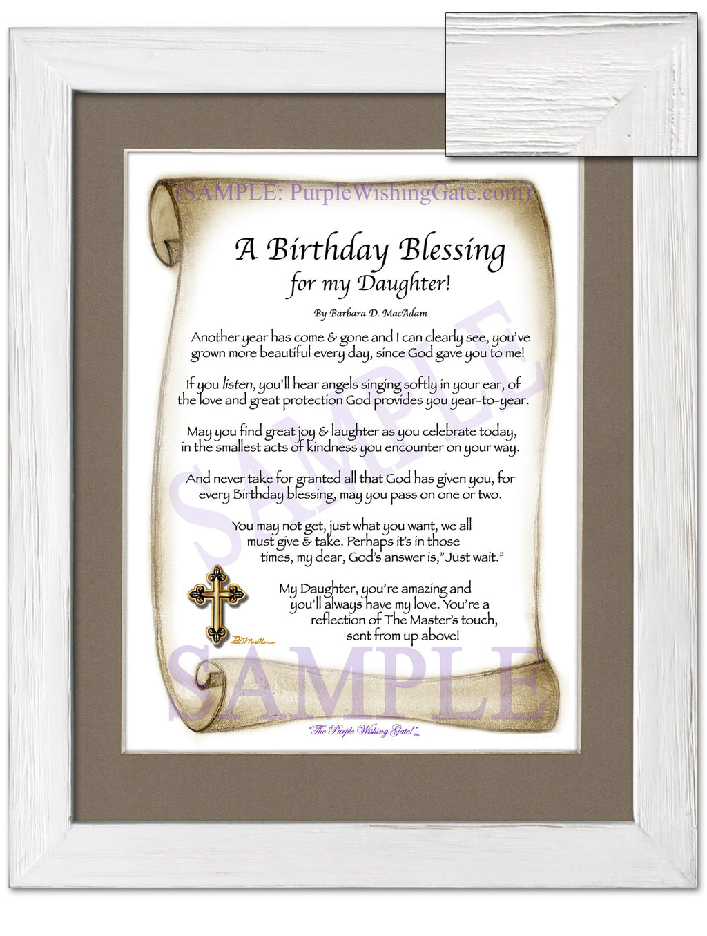 A Birthday Blessing for my Daughter! - Birthday Gift - PurpleWishingGate.com