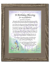 A Birthday Blessing for my Godfather! - Birthday Gift - PurpleWishingGate.com