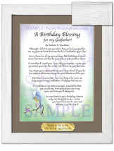 A Birthday Blessing for my Godfather! - Birthday Gift - PurpleWishingGate.com