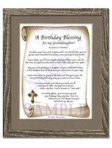 A Birthday Blessing for my Granddaughter! - Birthday Gift - PurpleWishingGate.com