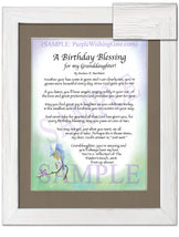 A Birthday Blessing for my Granddaughter! - Birthday Gift - PurpleWishingGate.com