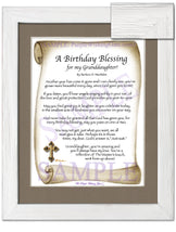 A Birthday Blessing for my Granddaughter! - Birthday Gift - PurpleWishingGate.com