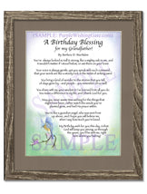 A Birthday Blessing for my Grandfather! - Birthday Gift - PurpleWishingGate.com