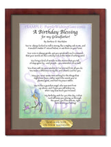 A Birthday Blessing for my Grandfather! - Birthday Gift - PurpleWishingGate.com