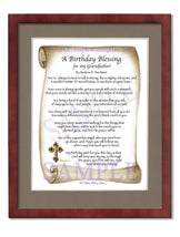 A Birthday Blessing for my Grandfather! - Birthday Gift - PurpleWishingGate.com